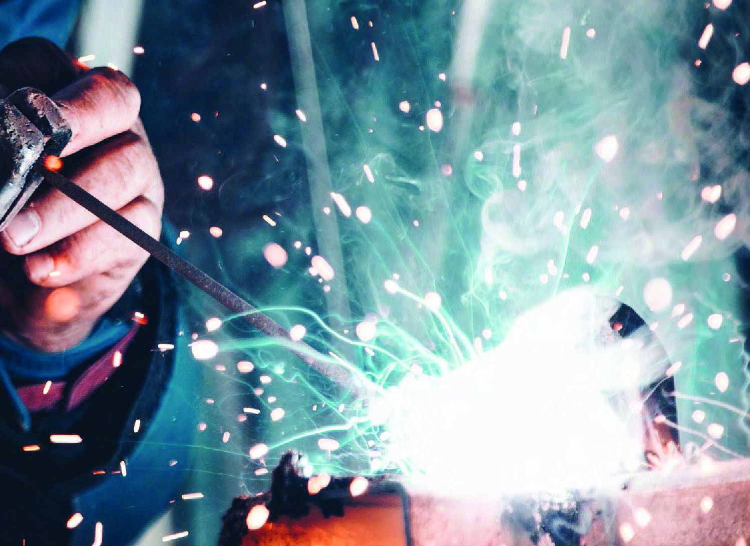 PTA welding imagery from the company presentation